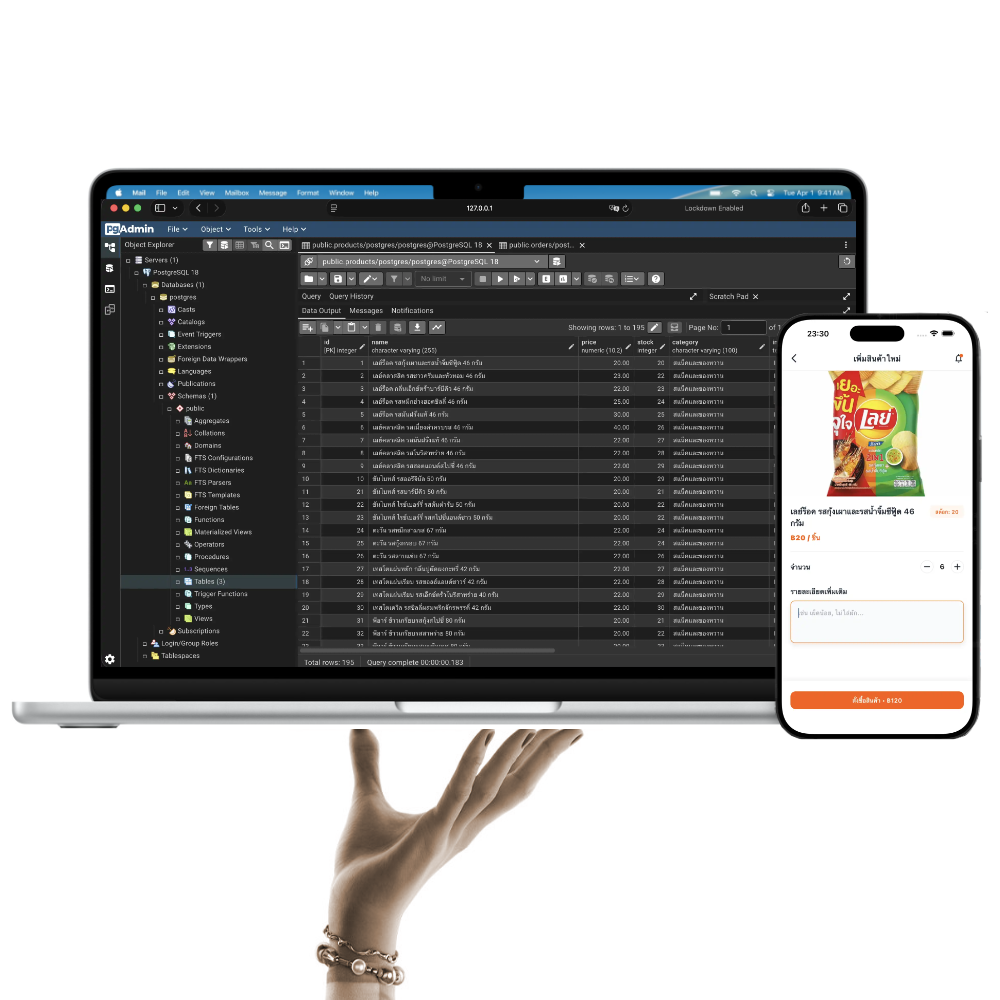 รับทำระบบร้านค้า Web App